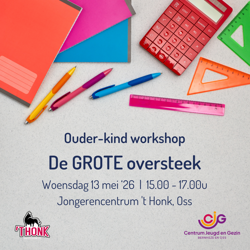 Ouder-kind workshop: de GROTE oversteek